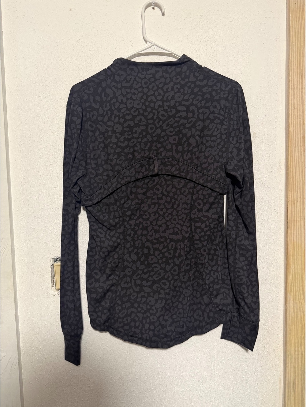 Cheetah print Members Mark jacket Lulu dupe